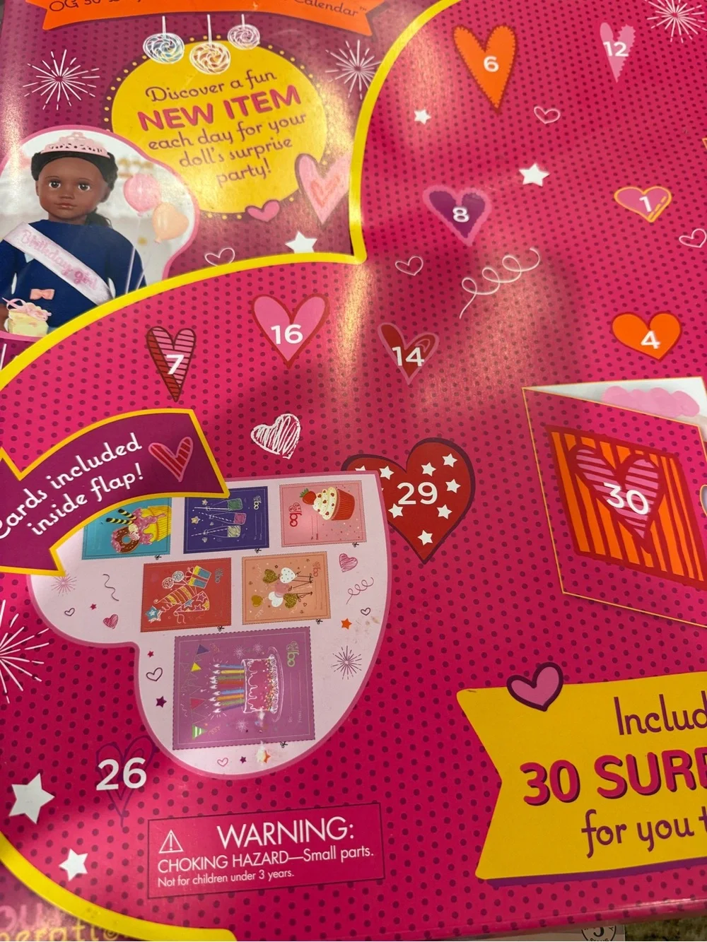 our generation advent calendar 30 surprises